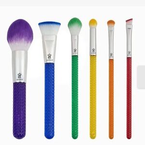MODA® BRUSH MŌDA® Rainbow Complete Face 6pc Kit BRAND NEW/SEALED